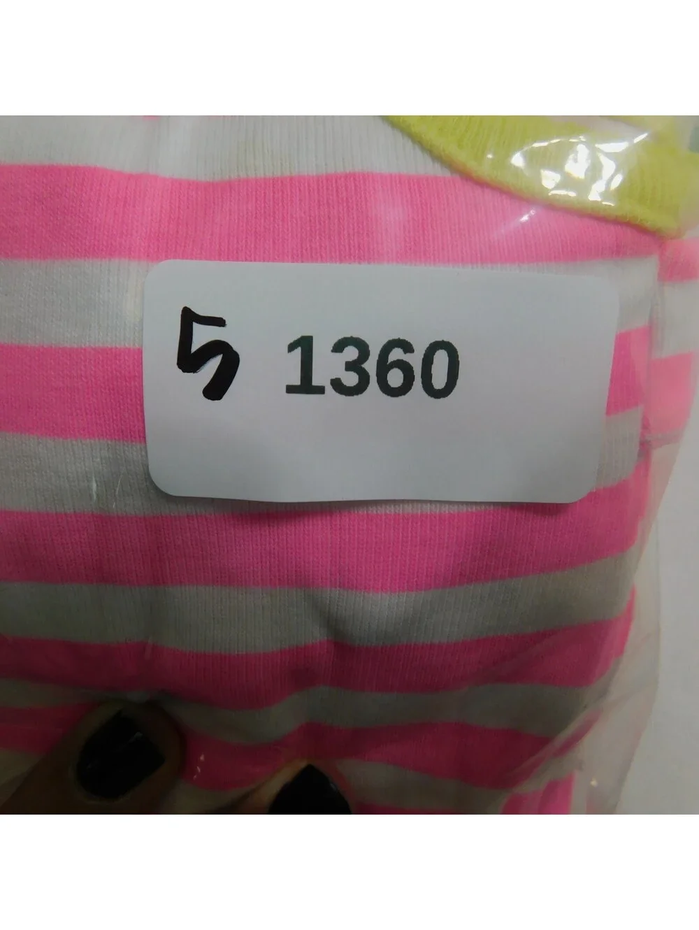Carters Baby Girl Footed Pajamas 18M 18 Months Pink White Striped Toucan Sleeper